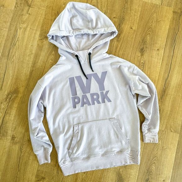 IVY Park Beyonce Lavender Large Logo Dot Hoodie | Size S - Picture 2 of 7